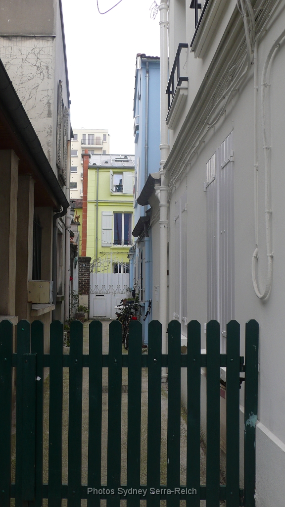 passage Florimont dans le 14eme arrdt  ou vecu geoges brassens.JPG - Passage Florimont dans le 14ème arrondissement  où vécu Geoges Brassens.